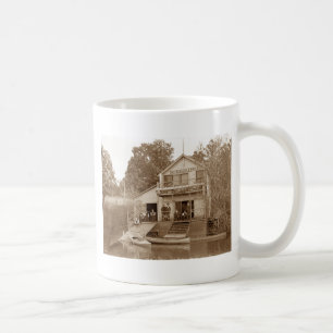 1880er Männerclub Fox River Club Angeln Elgin Kaffeetasse