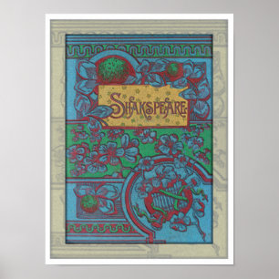 1884 SHAKSPEARE BUCHDECKER ART POSTER