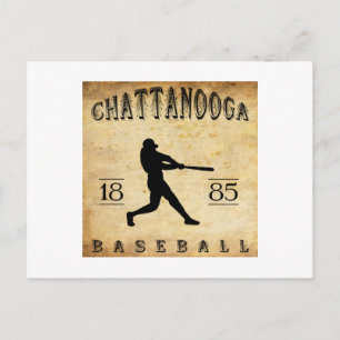 1885 Chattanooga Tennessee Baseball Postkarte