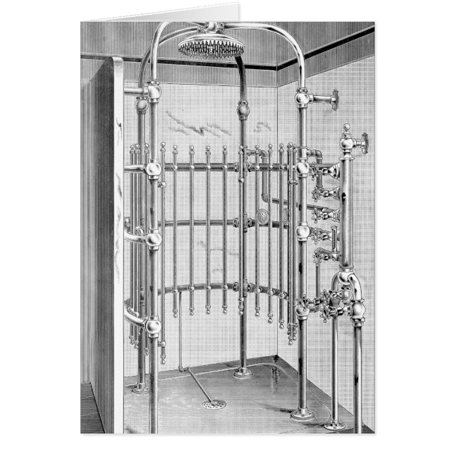 1887 erweiterte Badezimmer Dusche (Vorne)