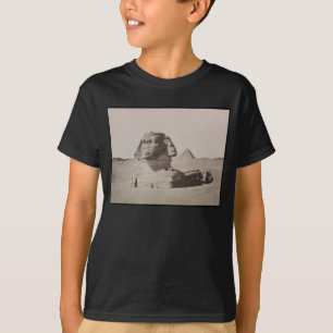 1887 Große Sphinx von Giza Nekropole in Ägypten T-Shirt