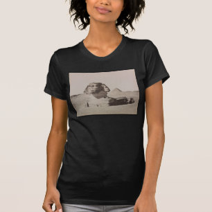 1887 Große Sphinx von Gizeh Nekropolis in Ägypten T-Shirt
