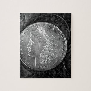 1887 Liberty Silver Dollar Puzzle