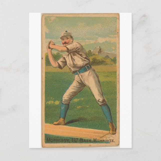 1887 Morrissey Postkarte (Vorderseite)