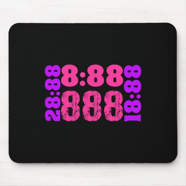 1888.888 Angelnummern 888 Mousepad (Vorne)