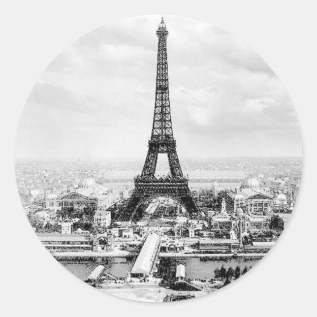 1889 RUNDER AUFKLEBER (Vorderseite)