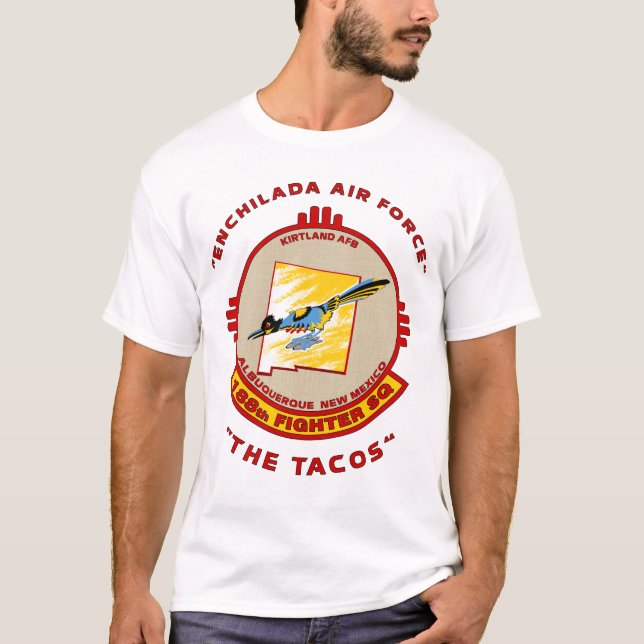 188th Kämpfer-Geschwader T-Shirt (Vorderseite)