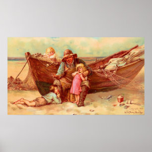 1890, als ich ein Lad - Will und Frances Brundage  Poster