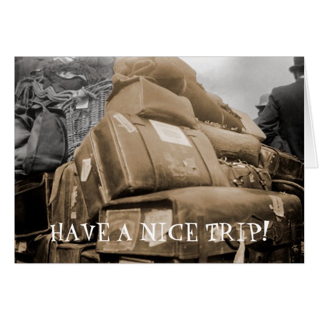 1890 Reisegepäck auf dem Wagenaufenthalt Teamster  (Vorderseite (Horizontal))