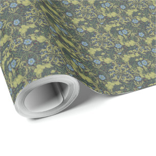 1890 Vintag William Morris Seetang Geschenkpapier