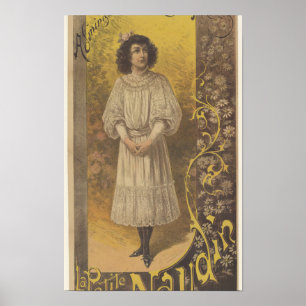 1891 Edel Administration DOrval Plakat