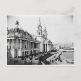 1893 Ausstellung Columbia, Palast der Mechanischen Postkarte