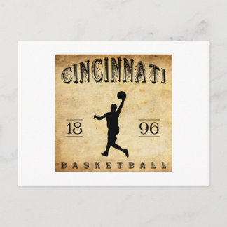 1896 Cincinnati Ohio Basketball Postkarte