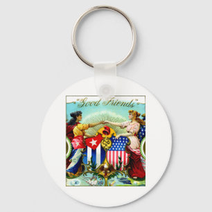 1898 gute Freund-Zigarren Schlüsselanhänger