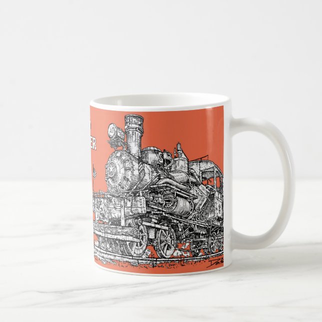 1899 Heisler Steam Motor Tasse (Rechts)