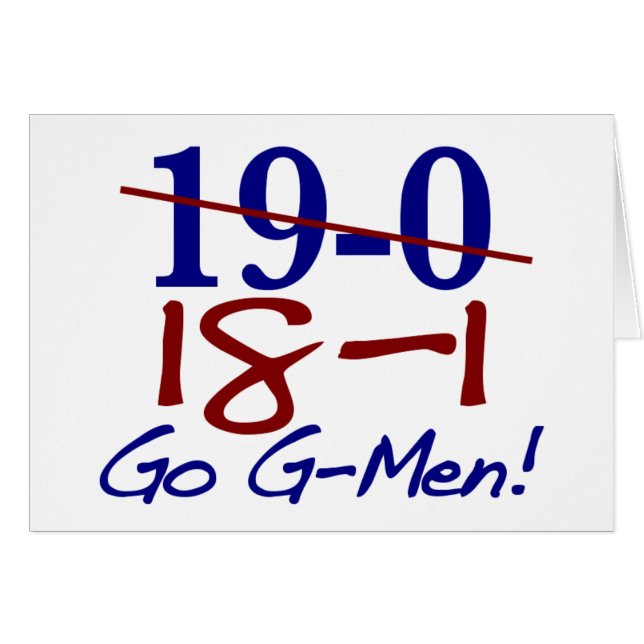 18-1 gehen G-Männer (Vorderseite (Horizontal))