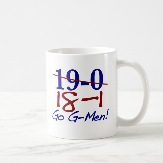 18-1 gehen G-Männer Tasse (Rechts)