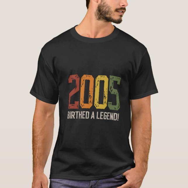 18 2005 18. Dekoration T-Shirt (Vorderseite)
