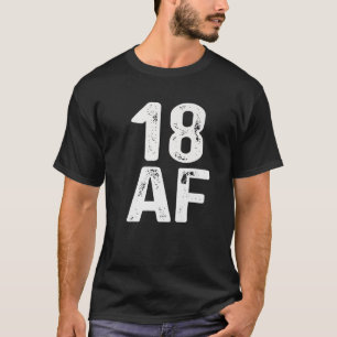 18 AF 18. Geburtstag 2003 Vintage Bday T-Shirt für
