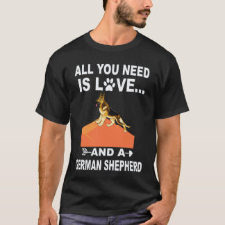 18 Alles was du brauchst ist Liebe und ein deutsch T-Shirt