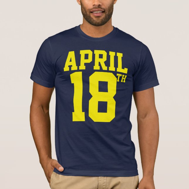18. April Shirt (Vorderseite)