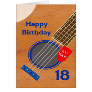 18. Birthday Guitar Player Birthday