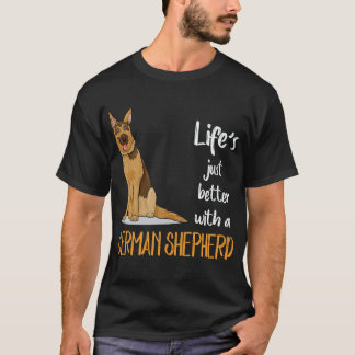 18 Das Leben ist einfach besser mit einem deutsche T-Shirt