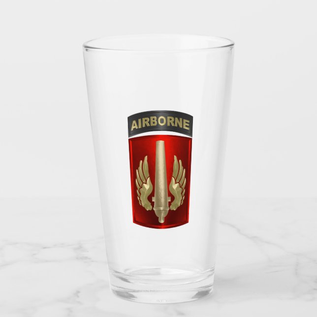 18. Feldartilleriebrigade (Im Flugzeug) Glas (Vorderseite)