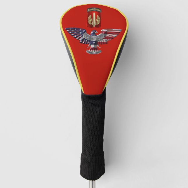 18. Feldartilleriebrigade (Im Flugzeug) Golf Headcover (Vorderseite)