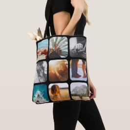 18 Foto Doppelseitiges Black Carry Bag