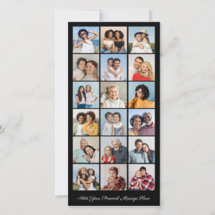 18 Fotocollage Ihre eigene Grußkarte hinzufügen