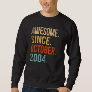 18. Geburtstag 18 Jahre Phantastisch seit 2. Oktob Sweatshirt