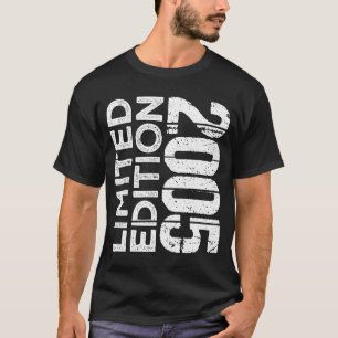 18. Geburtstag 2005 Idee 18 Jahre T-Shirt