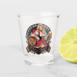 18. Geburtstag - Blondes Dirndl sagt Prost Cheers Schnapsglas<br><div class="desc">Endlich 18 - da hat man drauf gewartet - schönes Dirndl gratuliert zum 18. Geburtstag und sagt Prost - Cheers. Volle Maß natürlich in der Hand,  es darf gefeiert werden. Auch schön auf Kleidung zur Erinnerung. Siehe auch meine Kollektion: Geburtstag - Sprüche - Anlässe) für andere Designs.</div>