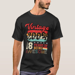 18. Geburtstag Coole Tagesidee 18 Jahre alt T-Shirt