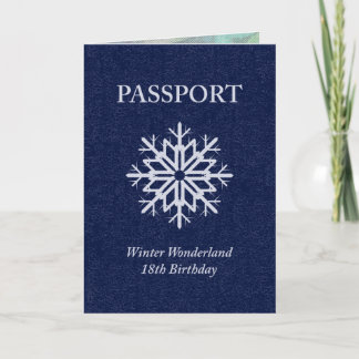18. Geburtstag des Wintermärchenland-Passes Einladung
