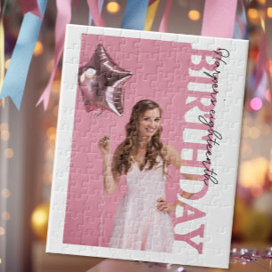 18. Geburtstag Foto College Party Puzzle