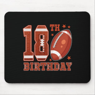 18. Geburtstag Fußball Thema 18 Jahre Junge Geburt Mousepad