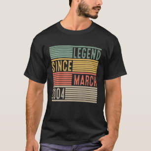 18. Geburtstag gibt Vintage Legende seit März 2009 T-Shirt