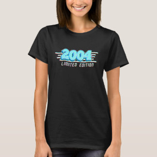 18. Geburtstag Junge Mädchen 18 Jahre 2004 8 T-Shirt