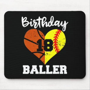 18. Geburtstag Ller Lustiger 18-jähriger Softll Sk Mousepad