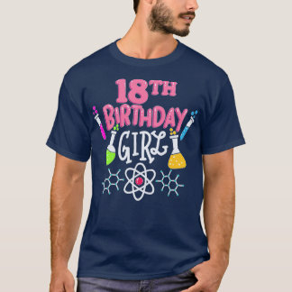 18. Geburtstag Science Biology Chemistry Party T-Shirt