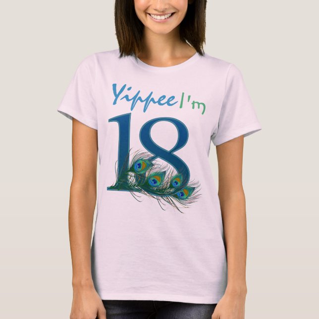 18. Geburtstag Shirts (Vorderseite)