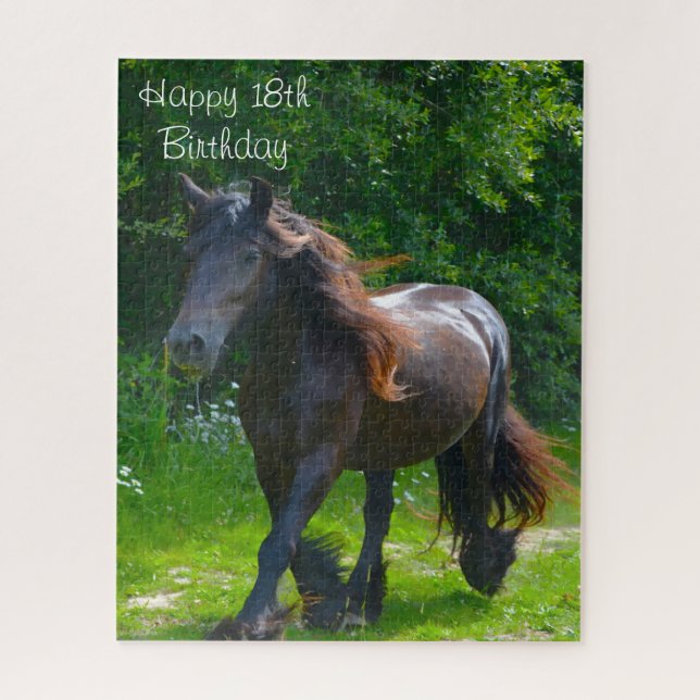 18. Geburtstag Tochter. Puzzle (Vertikal)