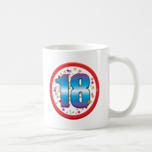 18. Geburtstag v2 Tasse