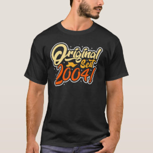 18. Geburtstag Vintag 18 Jahre alt seit 2004 T-Shirt