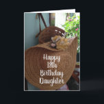 **18. GEBURTSTAG** WÜNSCHT "SCHÖNE DAUGHTER" KARTE<br><div class="desc">EINE KARTE FÜR IHREN GEBURTSTAG "IHR FREUND ODER FAMILIENMITGLIED" MIT EINEM BISSCHEN "LANDESCHARME" UND VIELEN HÜBSCHEN, SCHÖNEN KOMPLIMENTEN. (SIE KÖNNEN DIE VERSE IN ODER AUSTAUSCH ÄNDERN, UM ALLES ZU SAGEN, WAS SIE WOLLEN, UND ICH HABE HIER EINE SISTERKARTE.) KS FÜR DIE STOPPING VON 1 MEINER 8 GESCHÄFTE UND HABEN EINEN...</div>