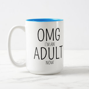 18. Geburtstag Zweifarbige Tasse
