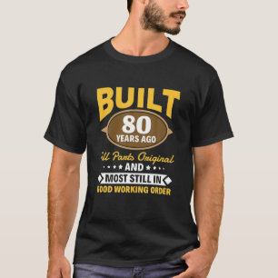 18. Geburtstagsfrau Frauen vor 80 Jahren erbaut T-Shirt