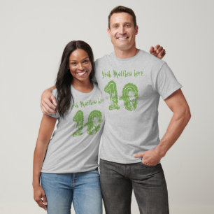 18. Geburtstagsgeschenk 18. Individuelle Name T-Shirt